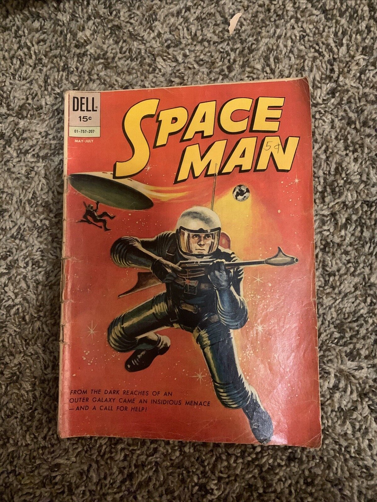 Space Man (1972), No. 2, Dell Publishing Co.