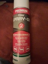 Prima Tech PRIMA SPRAY ON LIVESTOCK MARKING DYE RED 12 oz. For cattle pig animal