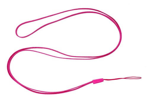 Necklace Neck Strap Band With Loop IN Pink for Smartphone MP3-Player - Zdjęcie 4 z 4