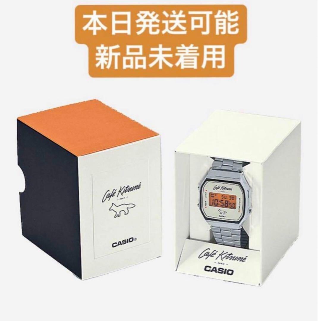 CASIO Café Kitsune Casio A168WECK 7A Reloj Colaboración Más Nuevo Café Kitsune