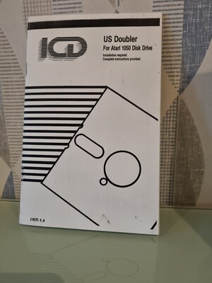 ICD US Doubler Anleitung Installationsheft für Atari 1050 Diskettenlaufwerk