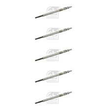 5x Febi 24095 Glühkerze für Volvo XC90 I XC70 Cross Country S60 I S80 I V70 II