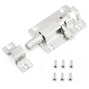 Details About Door Lock Slide Bolt For Bathroom Toilet Shed Bedroom Furniture Catch L U9p5