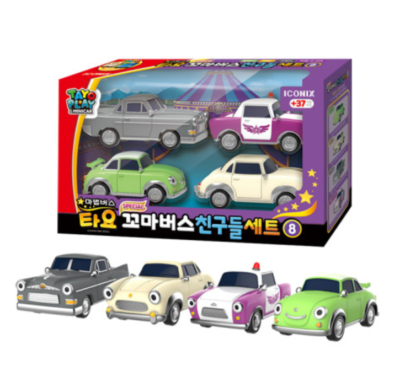 Tayo The Little Bus Friends Special Set No. 8 ( Melody, Bird, Grey