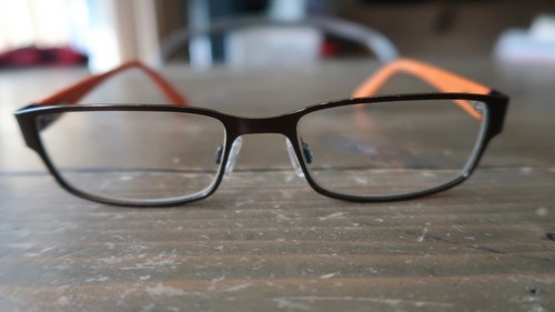 NIKE 5567 210 Brown Rectangular Eyeglasses Frames ONLY 48-16 130