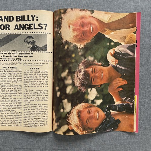 Tiger Beat's Fave January 1968 Magazine Monkees Davy Jones Cover + Mark DD&B - Picture 13 of 16