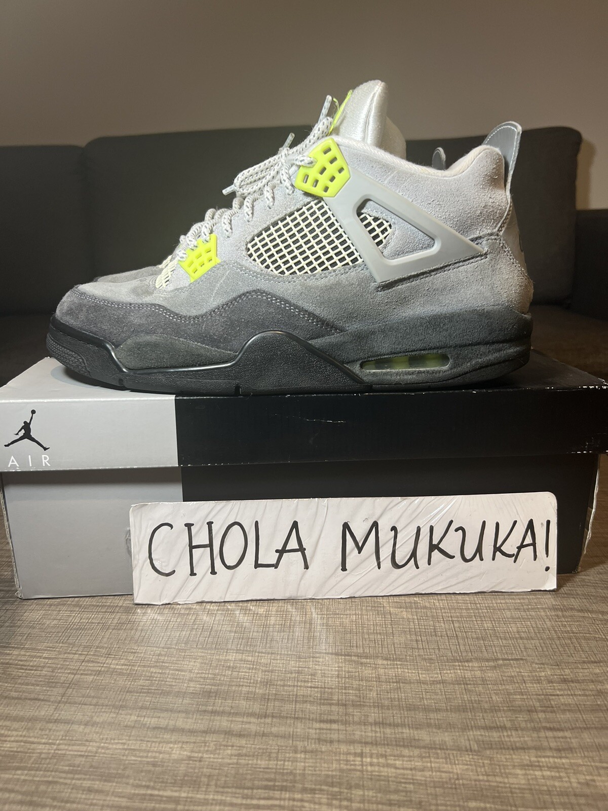 Air Jordan 4 Retro SE Neon 95 2020 | eBay