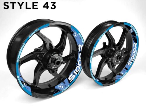 BMW S1000R Motorrad Felge Wickel Aufkleber Aufkleber für 17 Zoll Räder - Bild 22 von 24