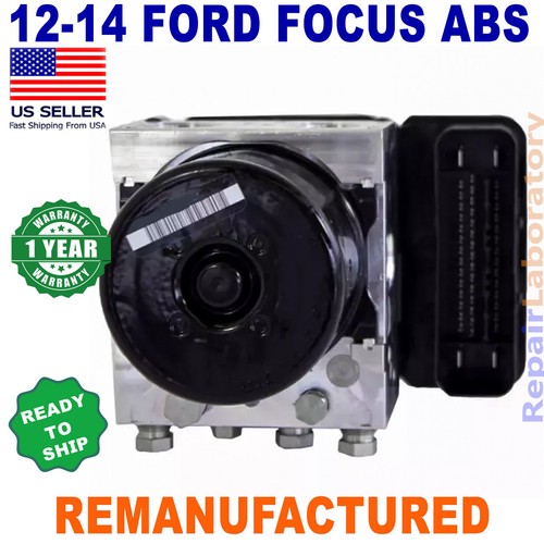 ✴REBUILT✴ BV6Z-2C405-E 2012-14 Ford Focus ABS Anti-lock brake pump ASSEMBLY - Picture 3 of 4