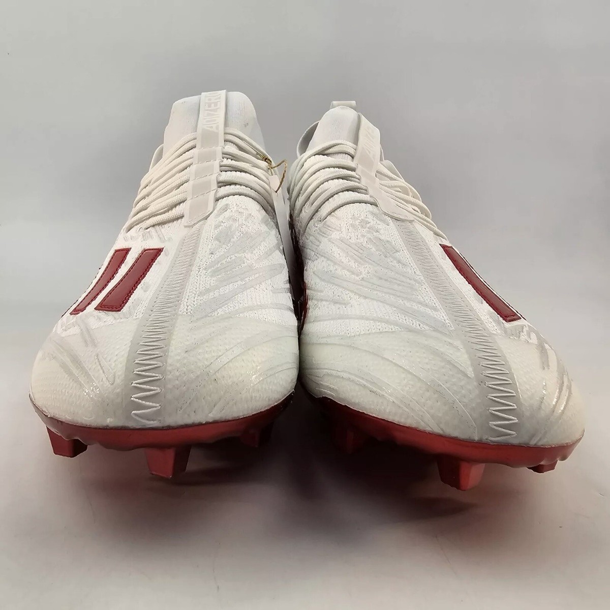 Adidas Adizero Primeknit Football Cleats Red White Men