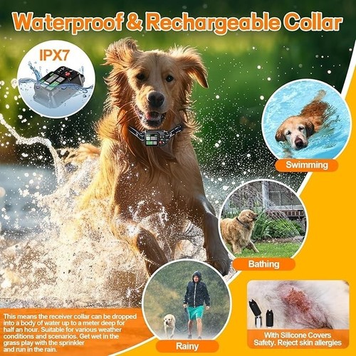 Sistema di recinzione wireless per cani con GPS, recinzione elettrica per cani - Foto 4 di 7