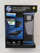 Brand New HP 90W Slim Notebook Power Adapter with USB Charging Port
