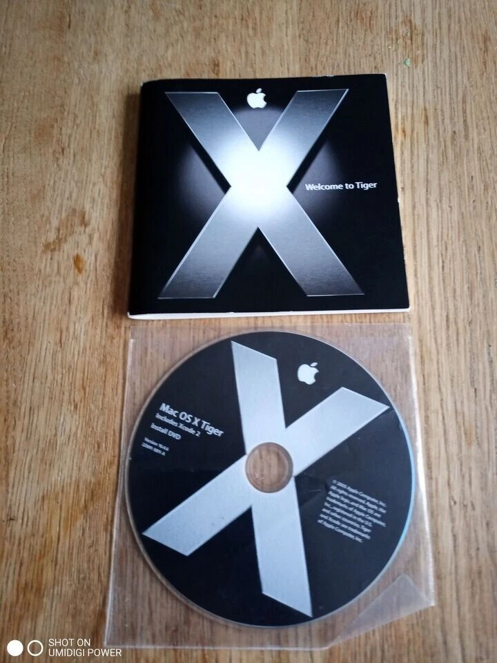 Genuine Apple Mac OS X 10.4 Tiger Install DVD in Box Complete + Manual ETC - Image 4 of 4