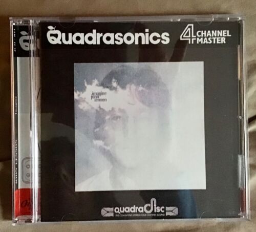 John Lennon Imagine  Quadrasonics 4 Channel Master- ITALY 24K Gold CD  - Picture 1 of 2