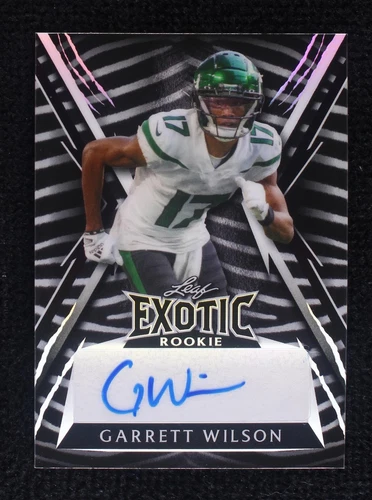 2023 Leaf Exotic Young Stars Edition Garrett Wilson #BA-GW1