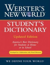 Websters New World Students Dictionary - Hardcover - VERY GOOD