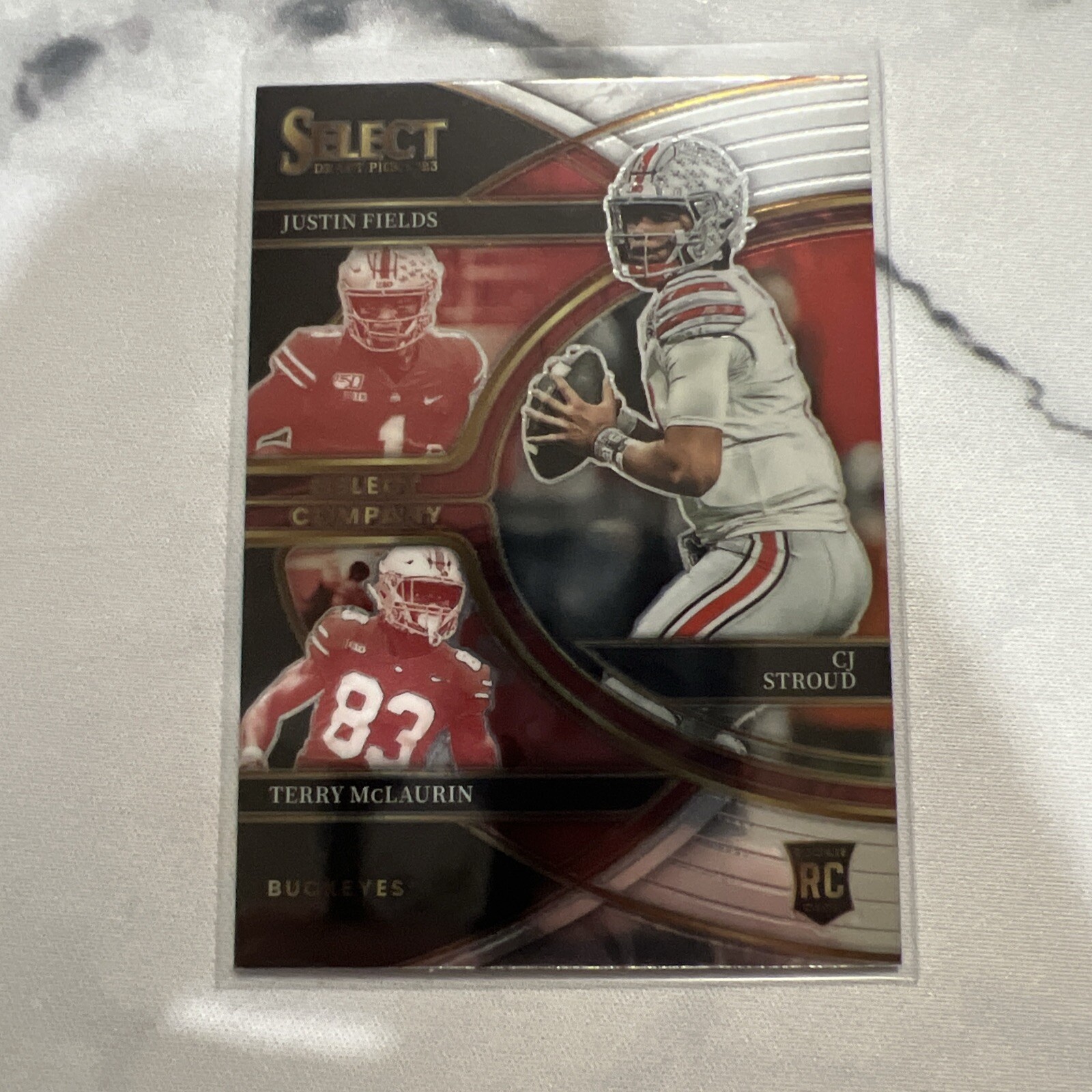 2023 Panini Select Draft Picks CJ Stroud Select Company Silver #SC-OH RC Rookie