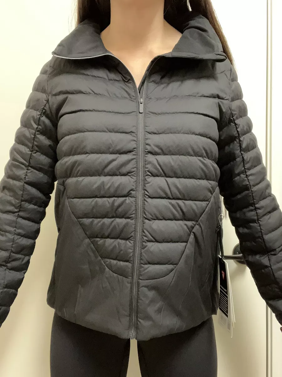 Lululemon Lightweight Relaxed Fit Down Jacket - Black - Size 4