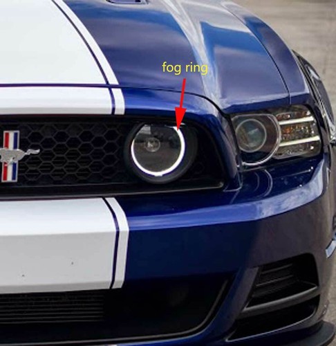 LED halo ring for Ford mustang GT 2013 2014 fog lamp SMD angel eye devil eye - Picture 29 of 39