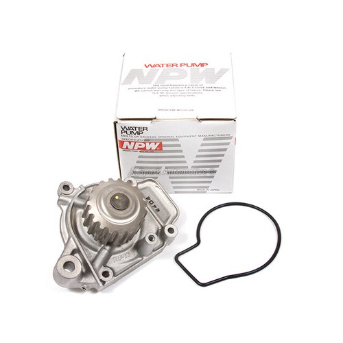 NPW Water Pump Fit 88-95 Honda CRX Civic Del Sol 1.5 1.6 D15B1 D15B2 D15B6 D16A6 - Picture 2 of 5