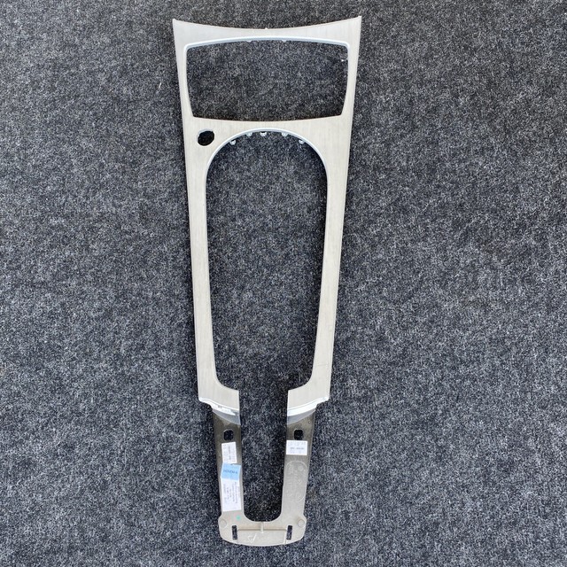 Original BMW Z4 E85 LHD Cover Center Console Aluminium Fine Sanding