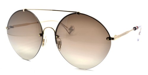 Tommy Hilfiger TH Zendaya II J5GHA Damen Sonnenbrille Gold / Braun Farbverlauf