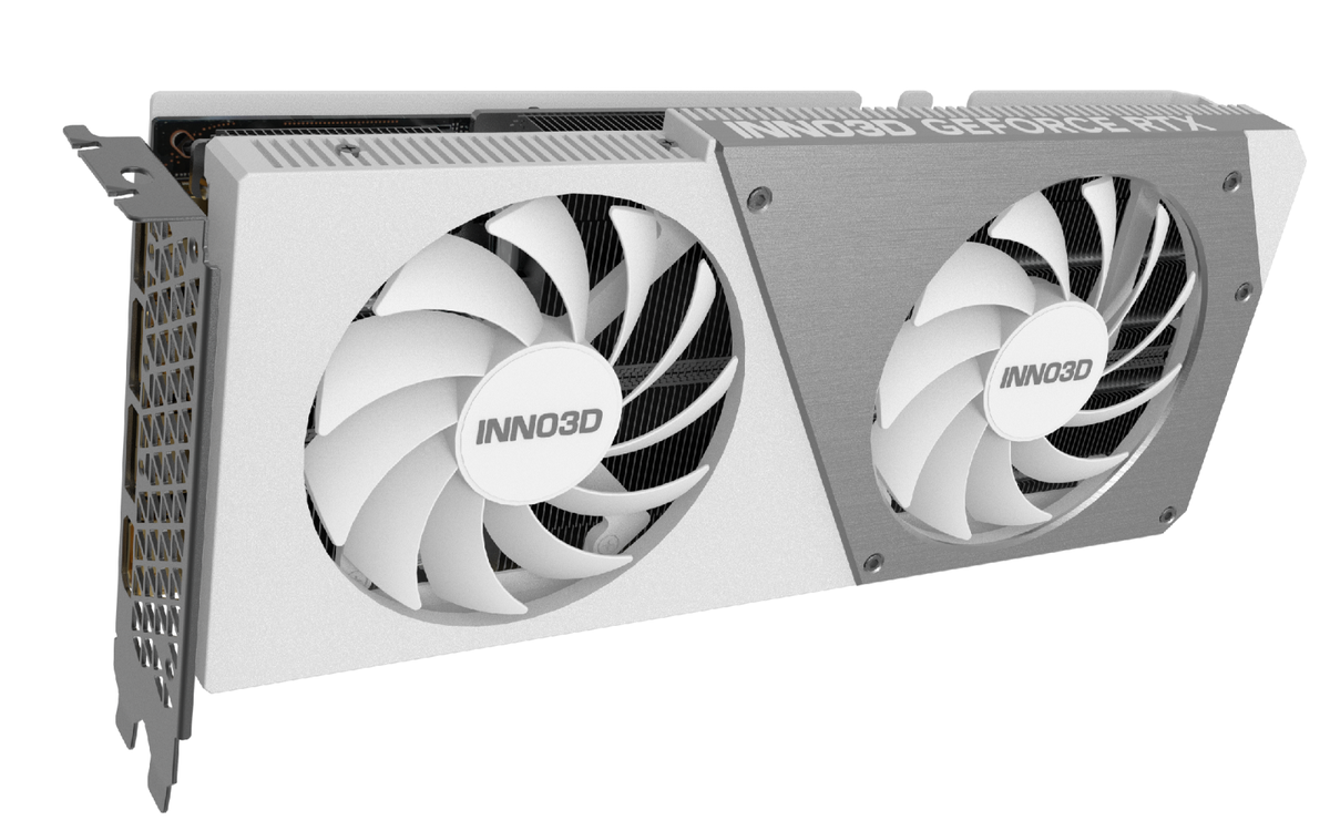 INNO3D GEFORCE RTX 4070 TWIN X2 OC White 12GB GDDR6X 192 Bit PCI-E