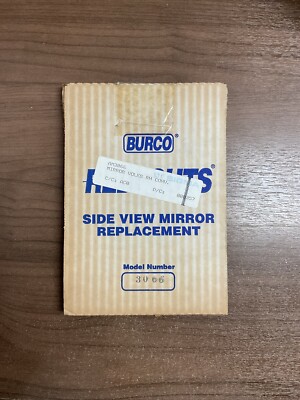 Burco 3066 Mirrors - Door Mirror Glass - 87-93 VOLKS FOX/82-88 QUANTUM/SCIROCCO