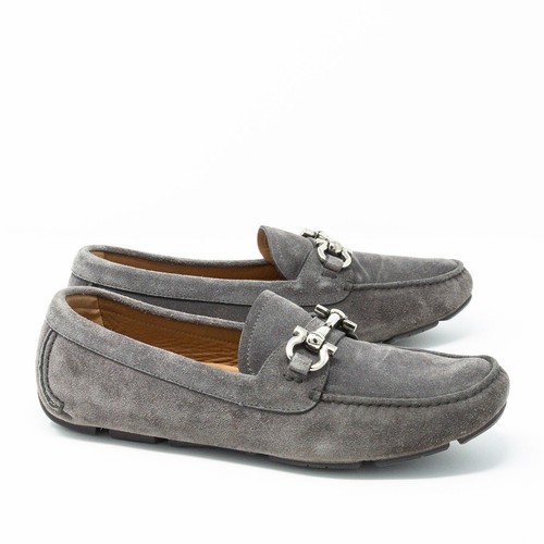 Salvatore Ferragamo Parigi Grey Suede 