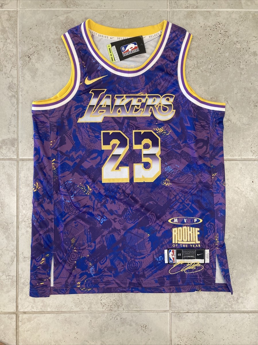 Nike Los Angeles Lakers Lebron James #23 2021 MVP Authentic