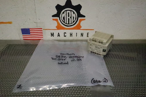 Omron S82K-05024 Power Supply DC24V 2.1A Used With Warranty (Lot of 2)
