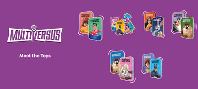 2024 McDONALD'S DC Comics WB Multiversus Rumble Game HAPPY MEAL TOYS Or Set