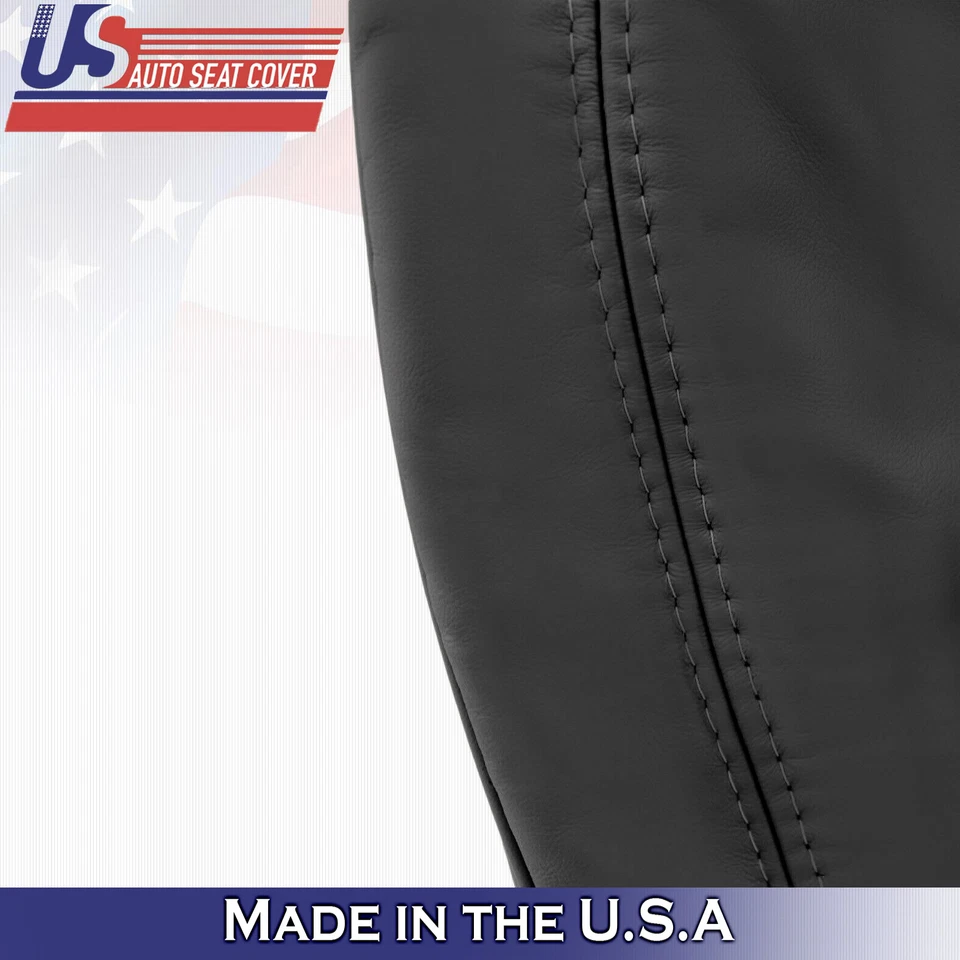 2004 2005 适用于雷克萨斯 GS300 司机侧底合成皮革座椅套黑色 — 第 3/4 张图片