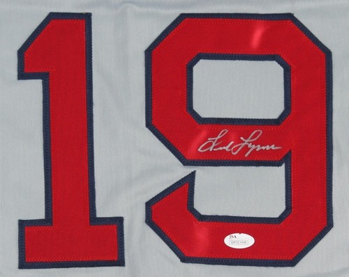 Fred Lynn Signed 1975 Boston Red Sox Jersey (JSA COA) 75 A L Rookie of the Year - Picture 2 of 6