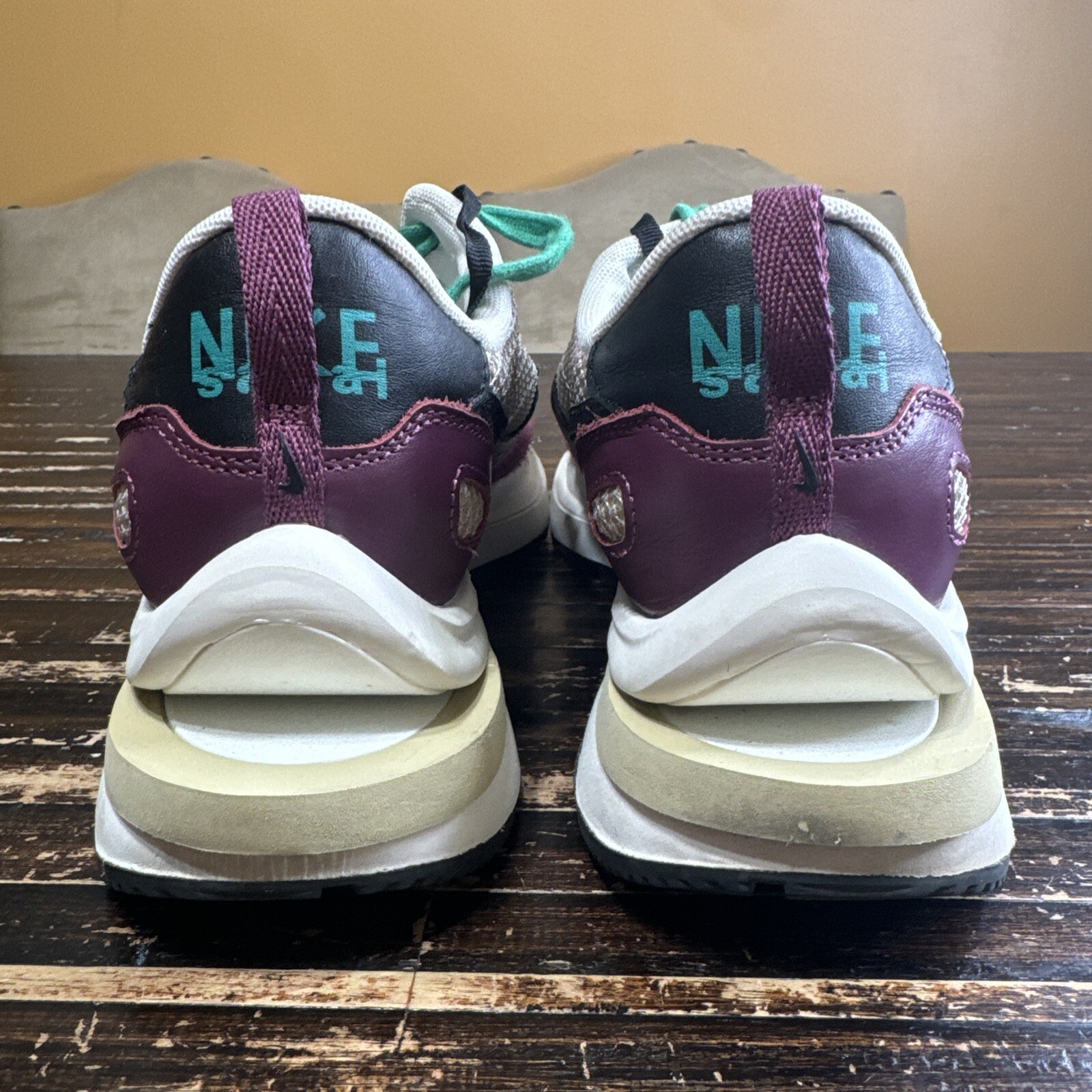 Sacai x Nike Vapor Waffle SP rosso villain taglia 10 DD3035 200