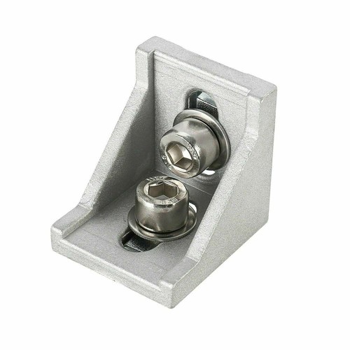 Eckwinkel 20x20/30x30/40x40 Winkel Nut 6/8 Aluprofil Winkel Befestigungsmaterial - Bild 18 von 40