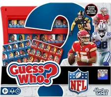Guess Who? NFL Edition Board Game | Officially Licensed NFL Game for Kids and Fa