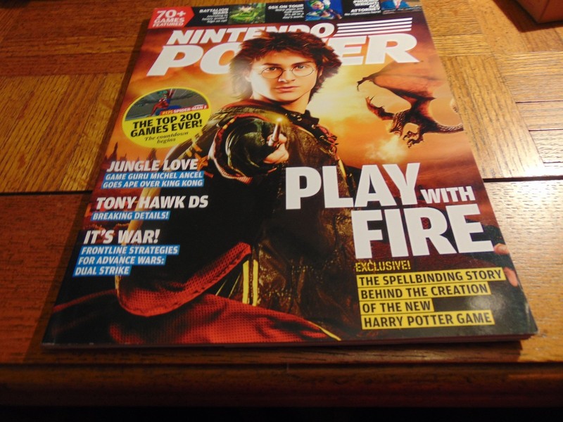 2005 Nintendo Power Magazine Harry Potter V196 NM