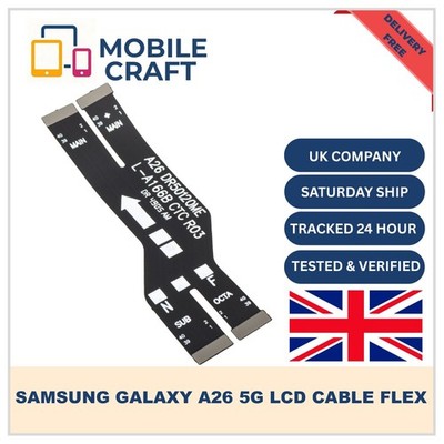 Für Samsung Galaxy A26 5G Ersatz Hauptplatine LCD Anschluss Flex Kabel Teil