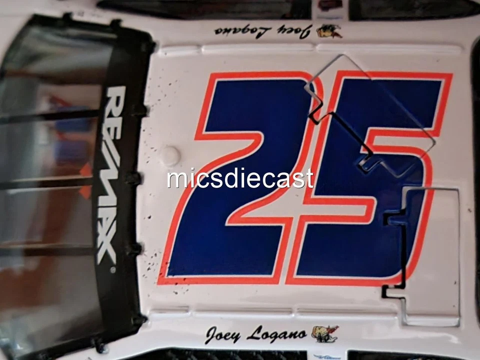 XRARO 2008 Joey Logano #25 Carrera Joe Gibbs Racing Aceite Diecast 1/24 ARCA NUEVO EN CAJA Foto 2 de 4
