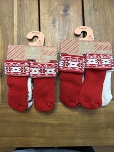 Primark Baby, Christmas Socks 0-6 Months