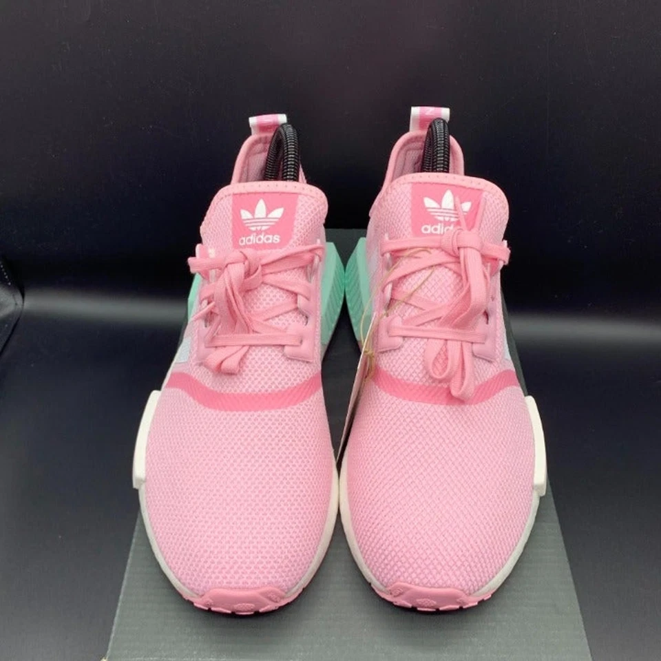 NUEVO Adidas NMD R1 Tenis Talla 6Y/7.5 Mujer Zapatos Rosa Atléticos Correr FX5029 Foto 4 de 4