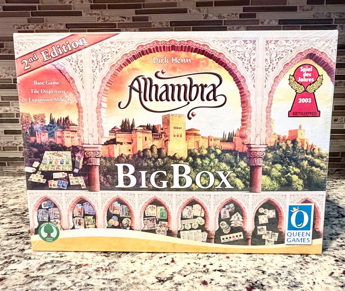 Queen Games Alhambra 60875 – Mini Espansione 'Edifici Magici' (Richiede Il Gioco Base)