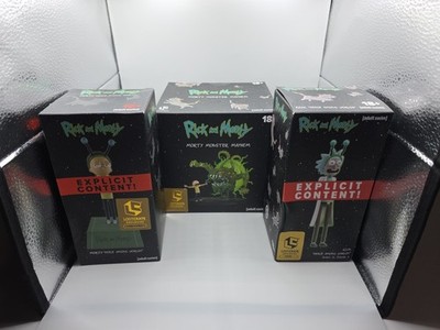Rick and Morty Peace Among Worlds Figure GOLD Loot Crate Exclusive Set Numbered