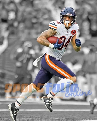 Chicago Bears COLSTON LOVELAND Glossy 8x10 Photo Spotlight Football Print Poster