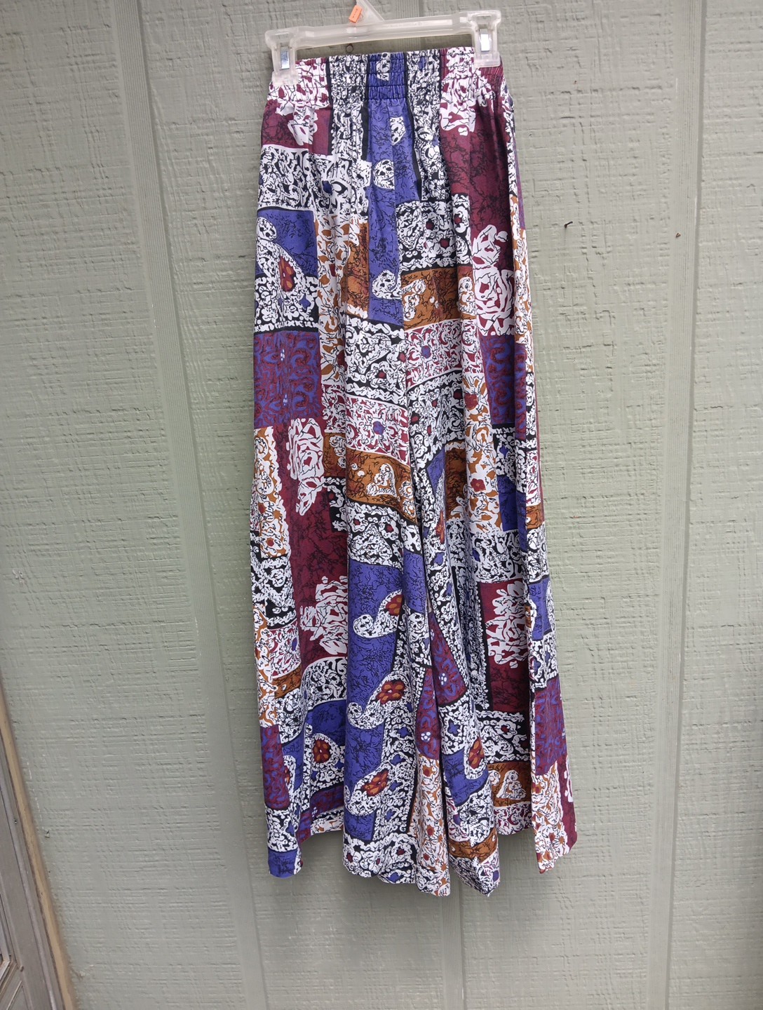 Patchwork Pants Wide Legged S Bohemian Hippie Vtg… - image 10