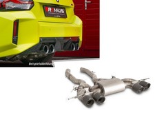 Remus Edelstahl Duplex Sportauspuff BMW 2er M2 G87 je 2x102mm scharfkantig