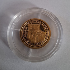 585 Goldm&uuml;nze 0,8 g, polierte Platte