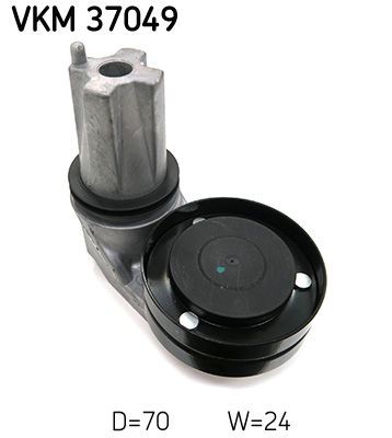 Umlenk FÜHrungsrolle Keilrippenriemen SKF VKM 37049 FÜR Land Rover-image