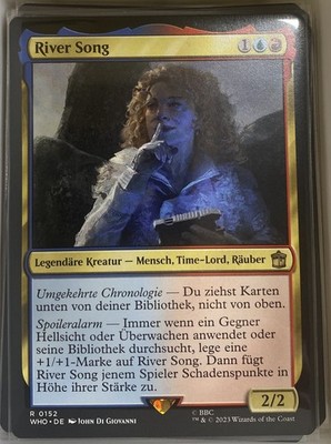 River Song 152 Doctor Who WHO MTG deu.